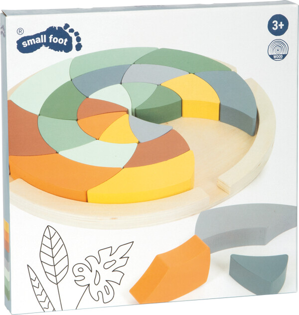 Puslespil Til Børn - Safari - Træ - 24 Brikker - Small Foot