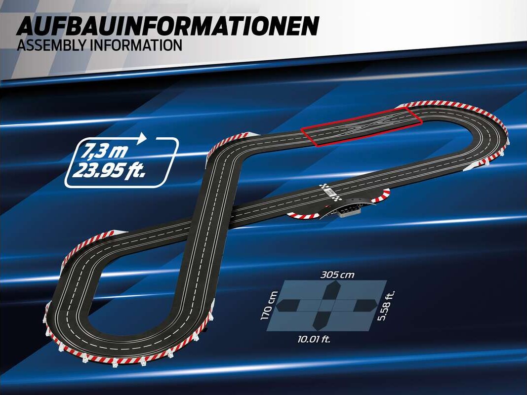 Carrera - Fast And Fabulous Racerbane Sæt - Digital 132 - 1 32 - 30030