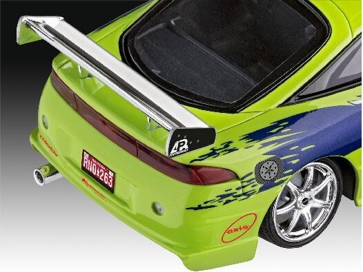 Revell - Fast Furious Brians Mitsubishi Eclipse Bil Byggesæt - 1 25 -