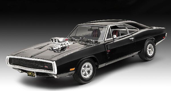 Revell - Fast Furious - Dominics Dodge Charger Bil Byggesæt - 1 25 - Level