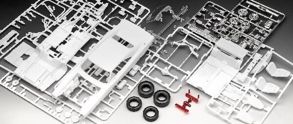 Revell - Fast Furious - Dominics Dodge Charger Bil Byggesæt - 1 25 - Level