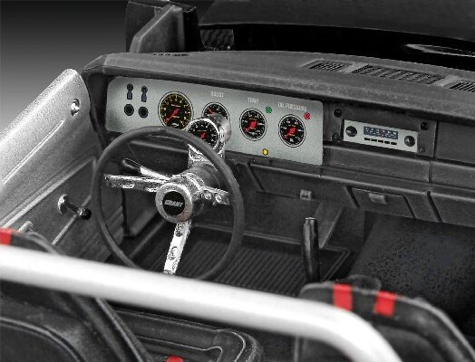 Revell - Fast Furious - Dominics Dodge Charger Bil Byggesæt - 1 25 - Level