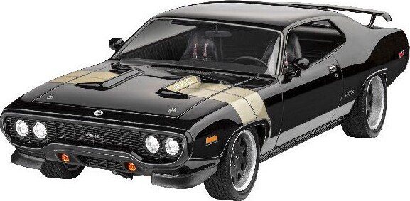 Revell - Fast Furious - Dominics Plymouth Gtx Bil Byggesæt - 1 24 - Level