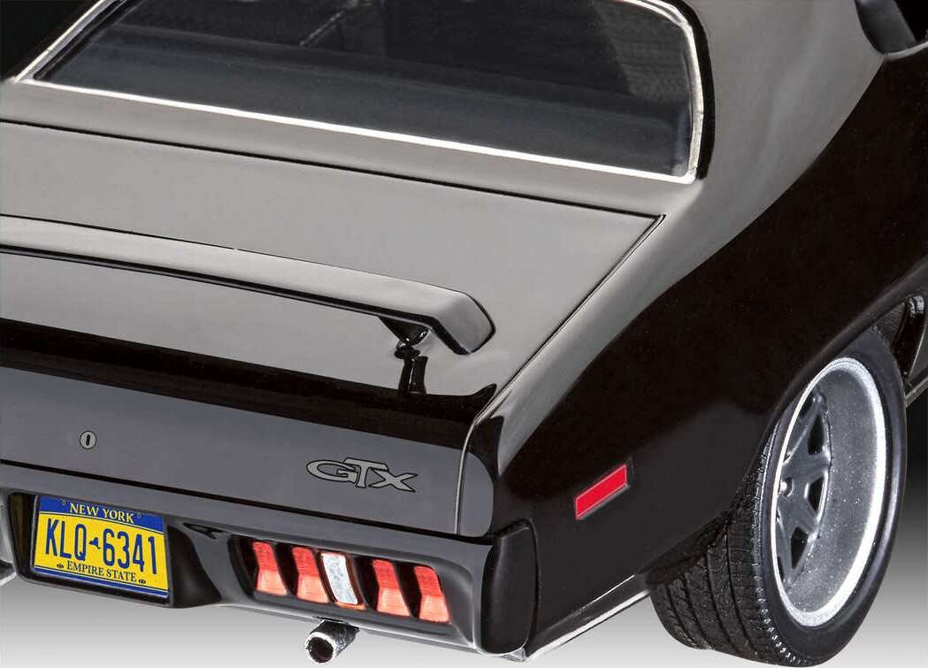 Revell - Fast Furious - Dominics Plymouth Gtx Bil Byggesæt - 1 24 - Level