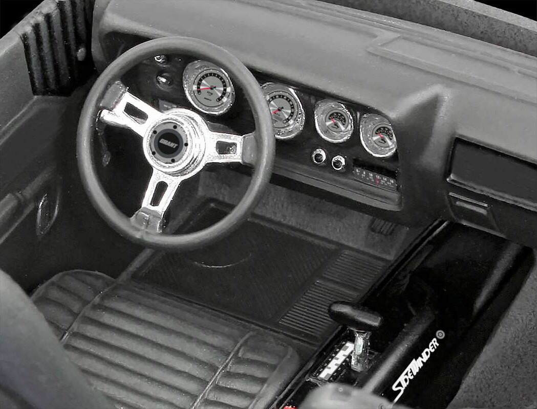 Revell - Fast Furious - Dominics Plymouth Gtx Bil Byggesæt - 1 24 - Level