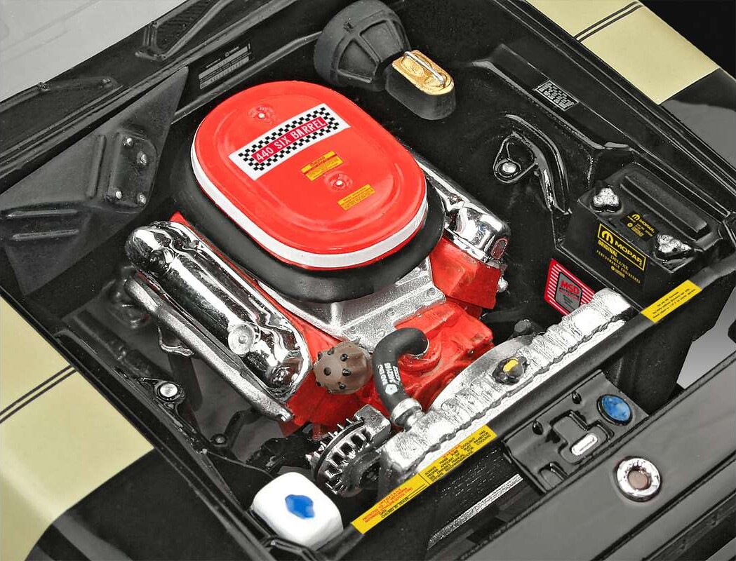 Revell - Fast Furious - Dominics Plymouth Gtx Bil Byggesæt - 1 24 - Level