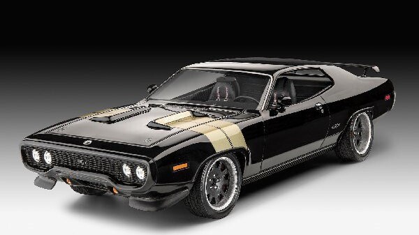 Revell - Fast Furious - Dominics Plymouth Gtx Bil Byggesæt - 1 24 - Level