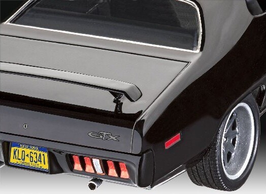 Revell - Fast Furious - Dominics Plymouth Gtx Bil Byggesæt - 1 24 - Level