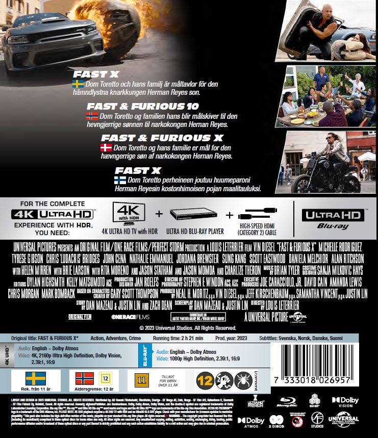 Fast And Furious 10 Blu Ray Release Date