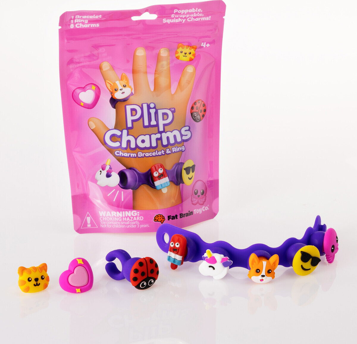 Fat Brain Plip Charms - Assorterede