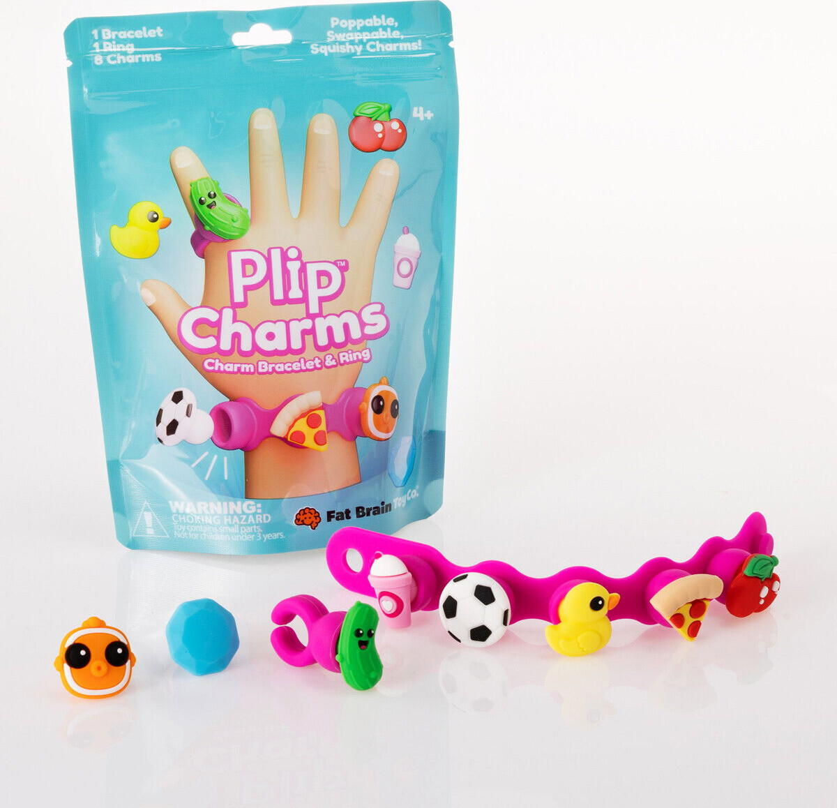 Fat Brain Plip Charms - Assorterede