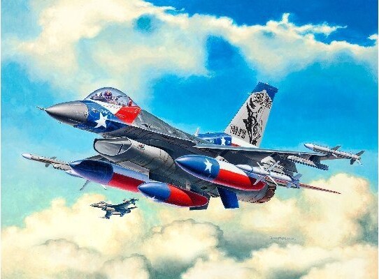 Revell - Lockheed Martin F-16 Fighting Falcon Byggesæt - 1 144 - 03992