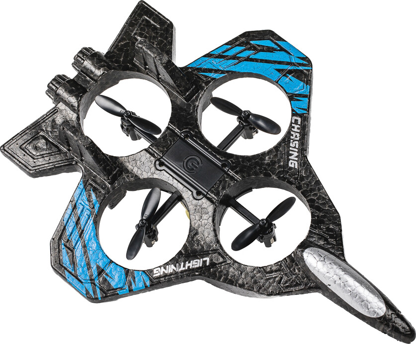 Tec-Toy - F16 Jet Fighter Drone Med Lys Til Børn - 2 4 Ghz