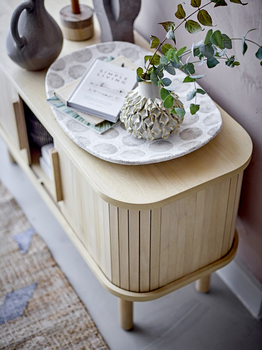 Bloomingville - Felan Dekorationsbakke - Hvid - Terrakotta Keramik