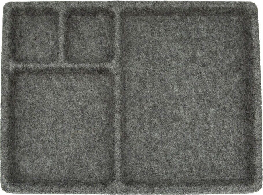 Kikkerland - Filtbakke Med Rum - 28X20 Cm