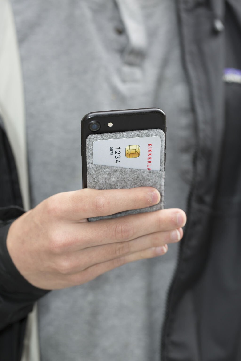 Kortholder Til Mobil - Filt - Kikkerland