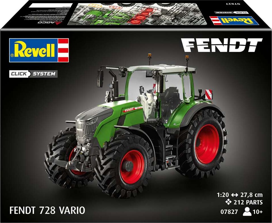 Revell - Fendt 728 Vario - Byggesæt -1 20 - Click System - 07827