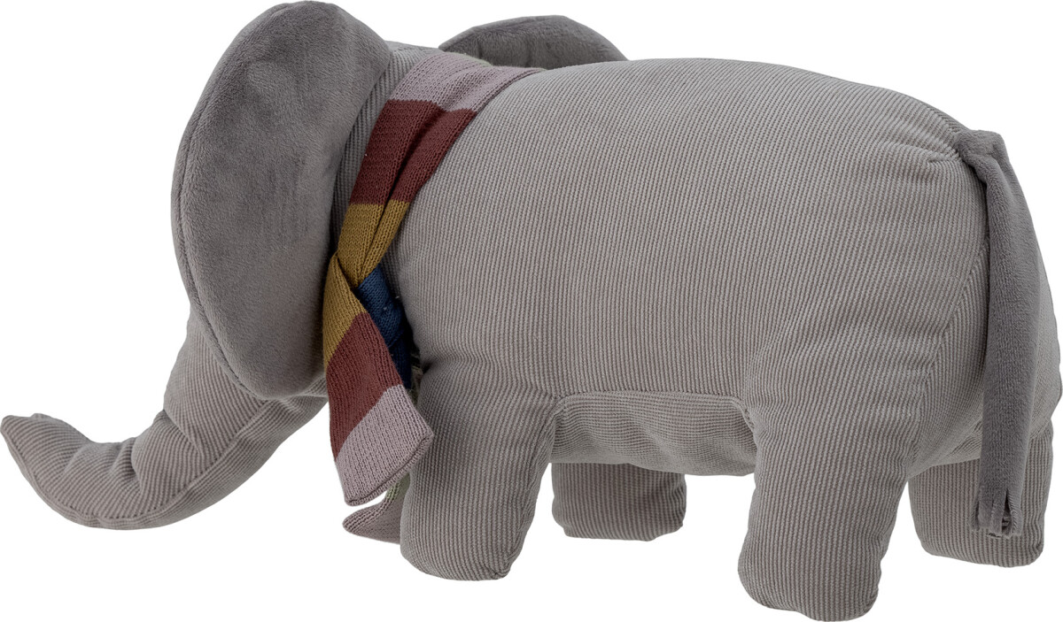 Bloomingville Mini - Ferdinand Bamse - Grå - Bomuld - 40 Cm