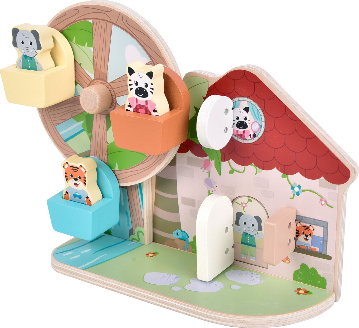 Pariserhjul Aktivitetslegetøj Med Figurer - Small Foot