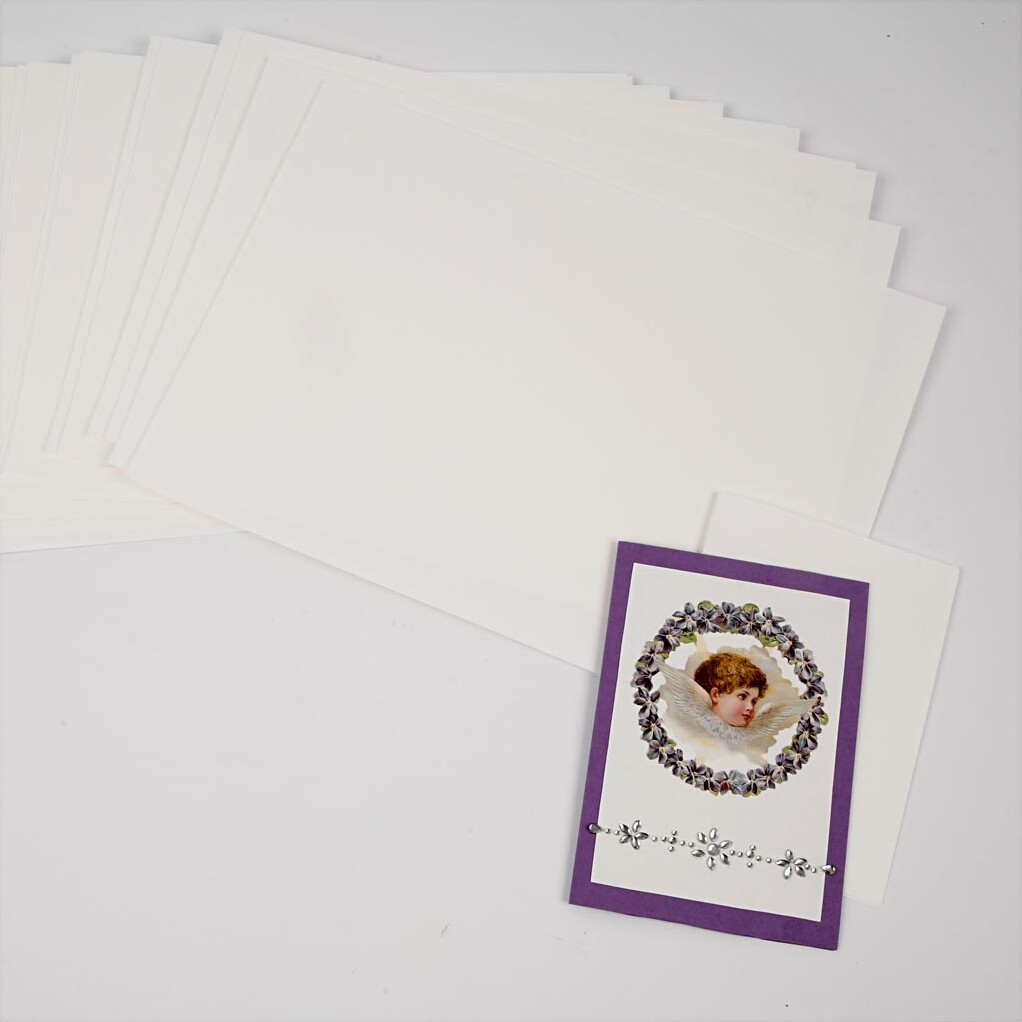 Karton Festpapir - A4 - 210X297 Mm - 135 G - Råhvid - 25 Stk