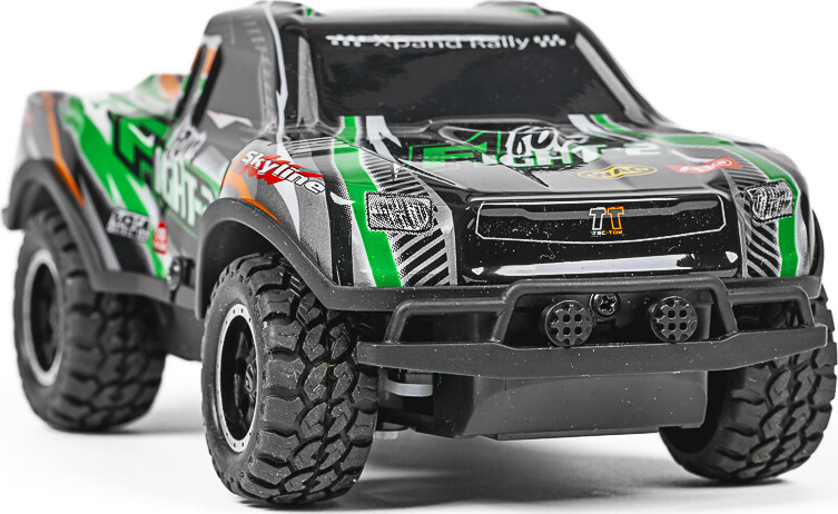 Tec-Toy - Fight-2 Rc Bil Med Lys - 1 24 - 10 Kmt - 2 4 Ghz - Grøn