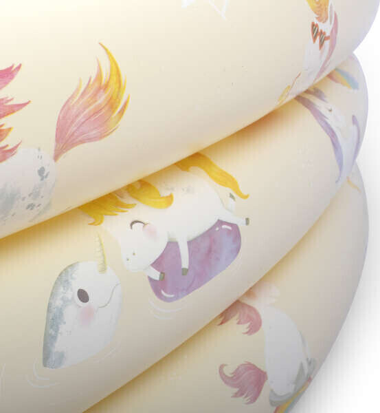Filibabba - Badebassin - Alfie - Ø 80 Cm - Unicorn Shores