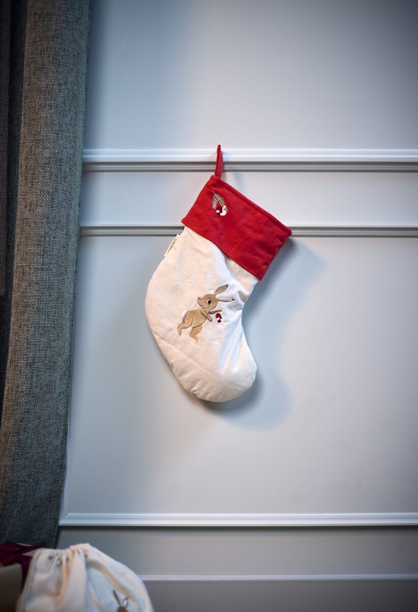 Filibabba - Broderet Julesok - Flerfarvet