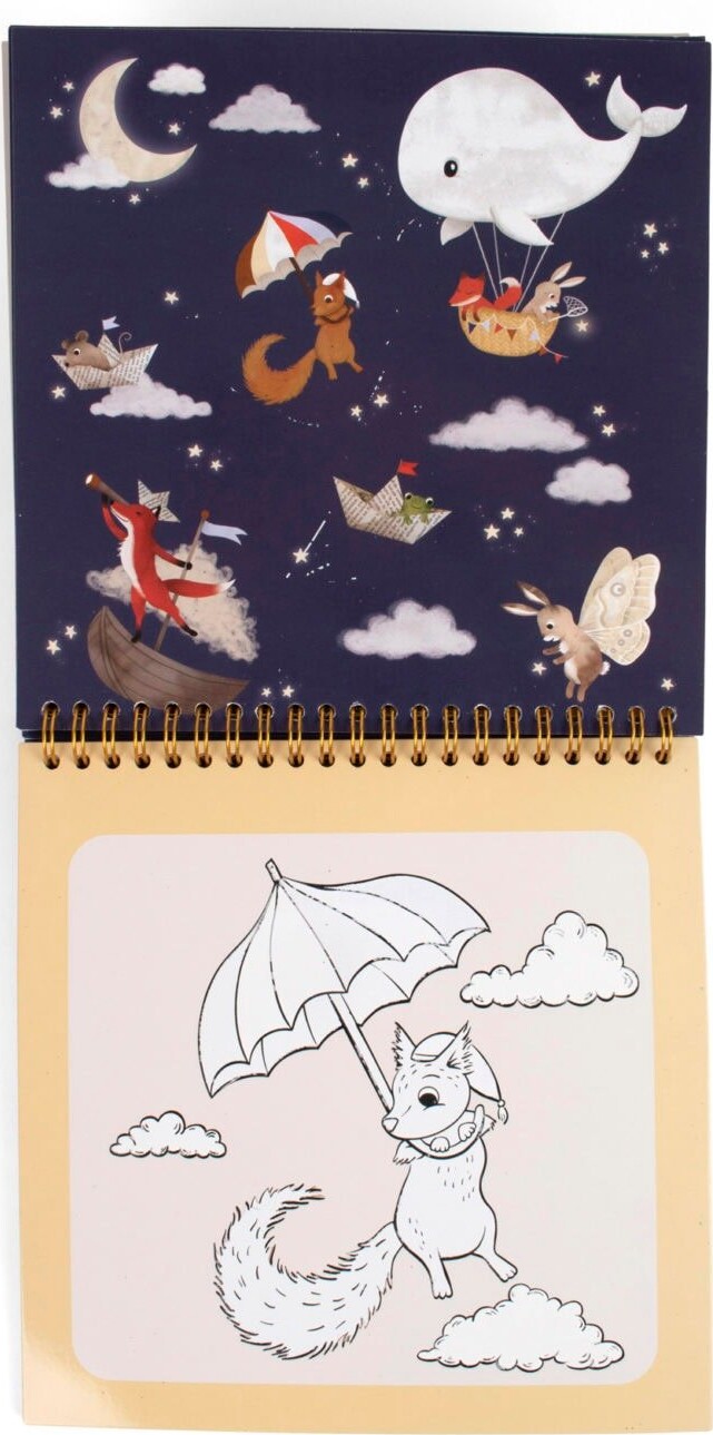 Filibabba - Dreamy Adventurers Vandmalebog