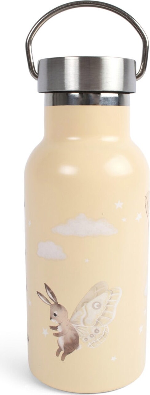 Filibabba - Termoflaske Med Sugerør Til Børn - Stål - 350 Ml - Star