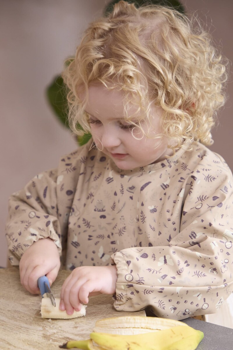 Filibabba - Knivsæt Til Børn - 2 Stk - Pulver Blå Grøn