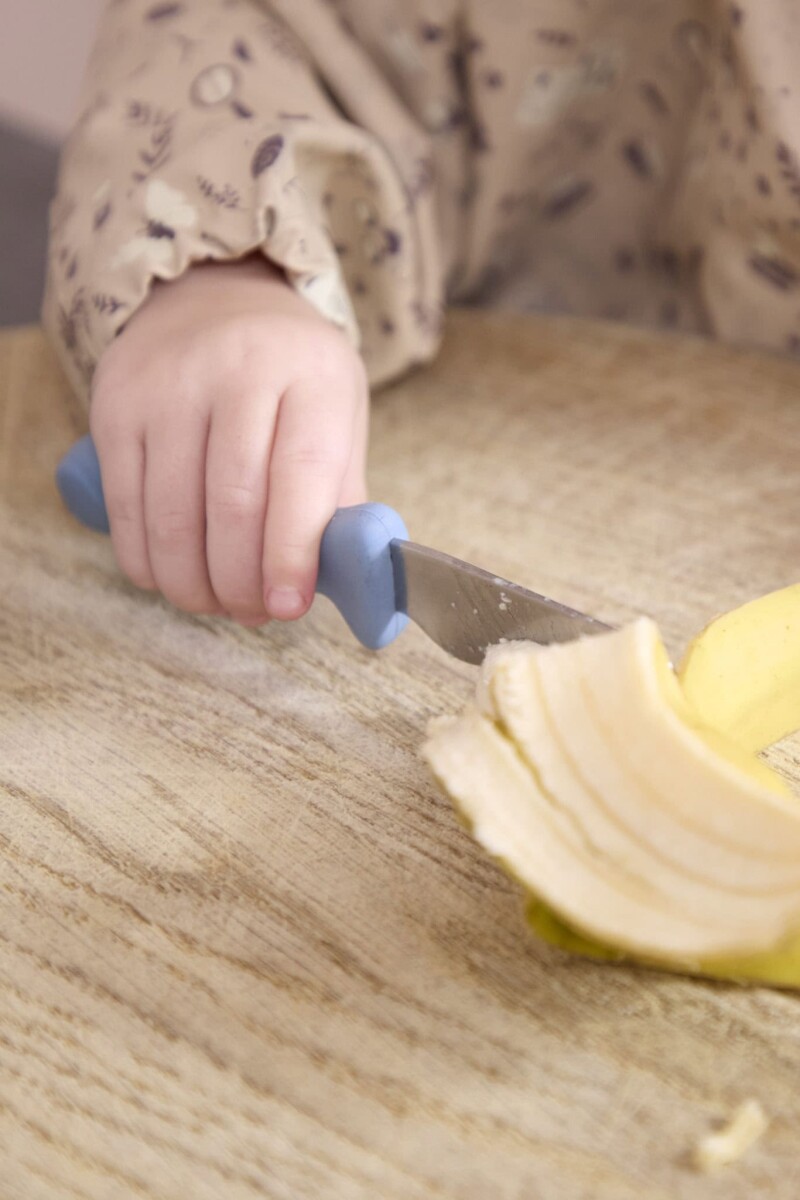 Filibabba - Knivsæt Til Børn - 2 Stk - Pulver Blå Grøn