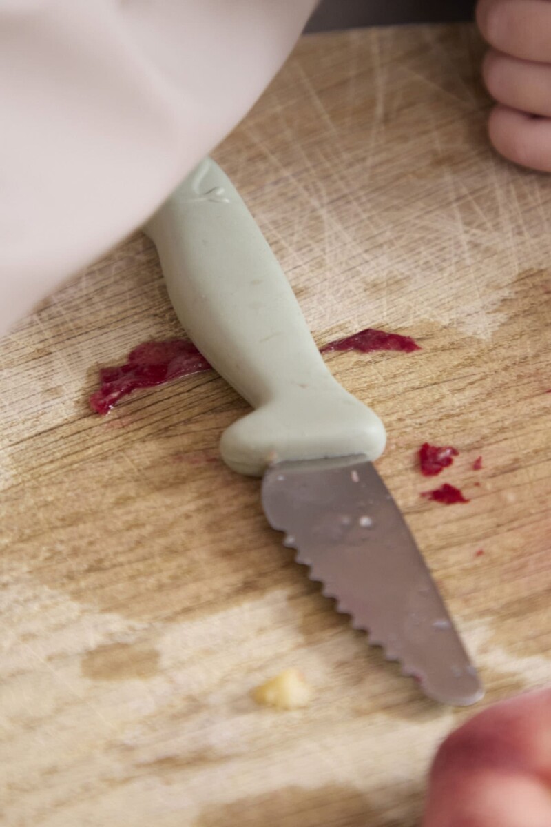 Filibabba - Knivsæt Til Børn - 2 Stk - Pulver Blå Grøn