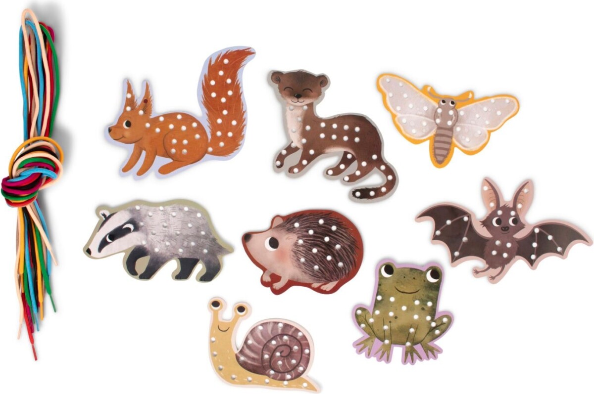 Broderikit Til Børn - Skovens Dyr - Filibabba