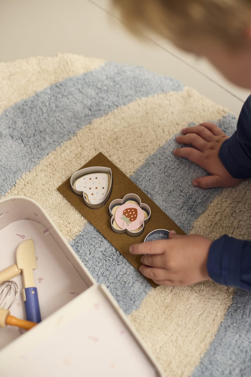 Filibabba - Legekuffert Med Bagesæt Til Børn - Træ - 12 Dele