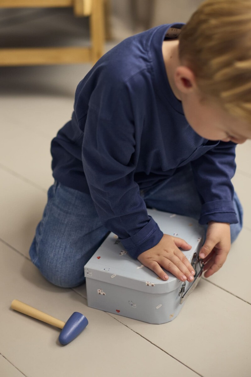 Filibabba - Lægekuffert Med Lægesæt Til Børn - Træ - 9 Dele