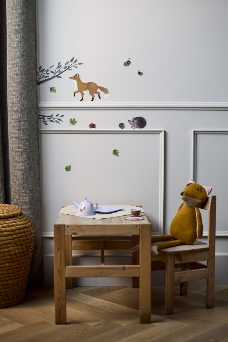 Filibabba - Wallstickers - Skovens Dyr - 20 Stk