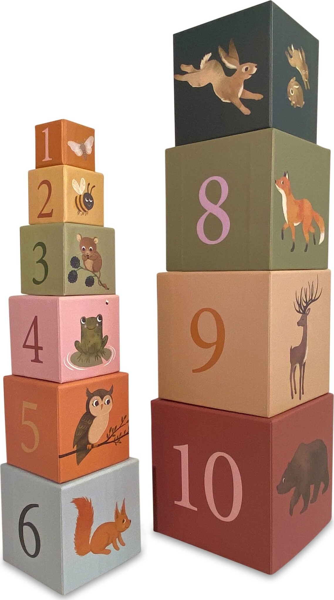 Filibabba - Stableklodser Med Tal Og Dyr