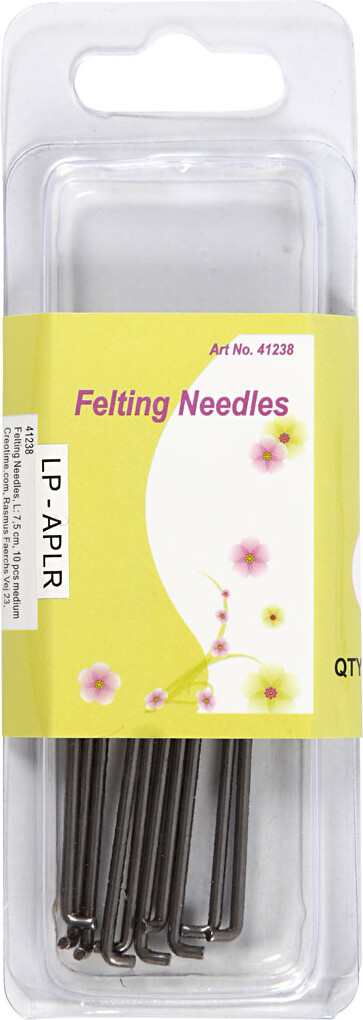 Filtenål - L 7 5 Cm - Mellem - 10 Stk