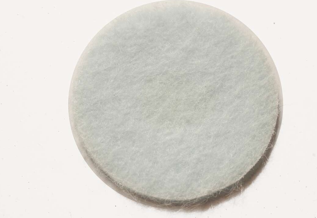 Filtrulle - Lyseblå - Polyester Filt - 45 Cm X 5 M