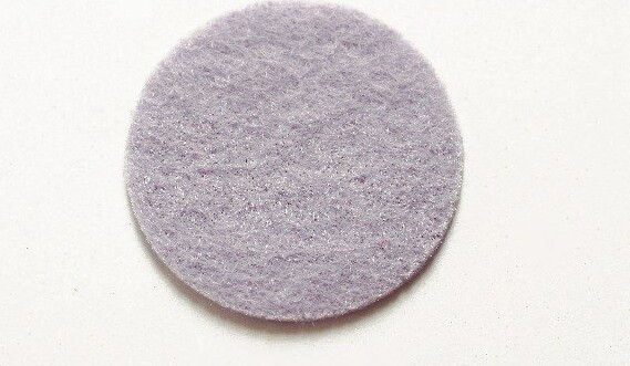 Filtrulle - Lyselilla - Polyester Filt - 45 Cm X 5 M