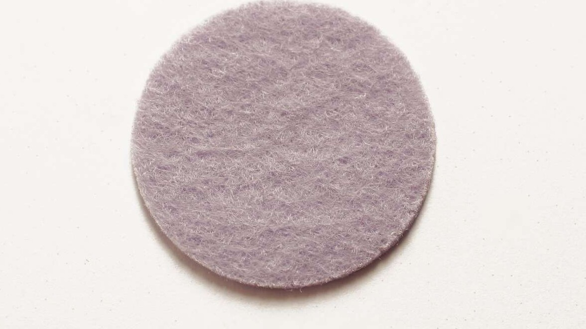 Filtrulle - Lyselilla - Polyester Filt - 45 Cm X 5 M