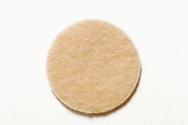 Filtrulle - Lys Beige - Polyester Filt - 45 Cm X 5 M