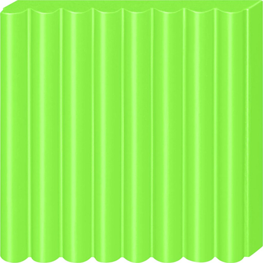 Fimo - Ler Til Ovn - Effect - Neon Grøn - 57 G