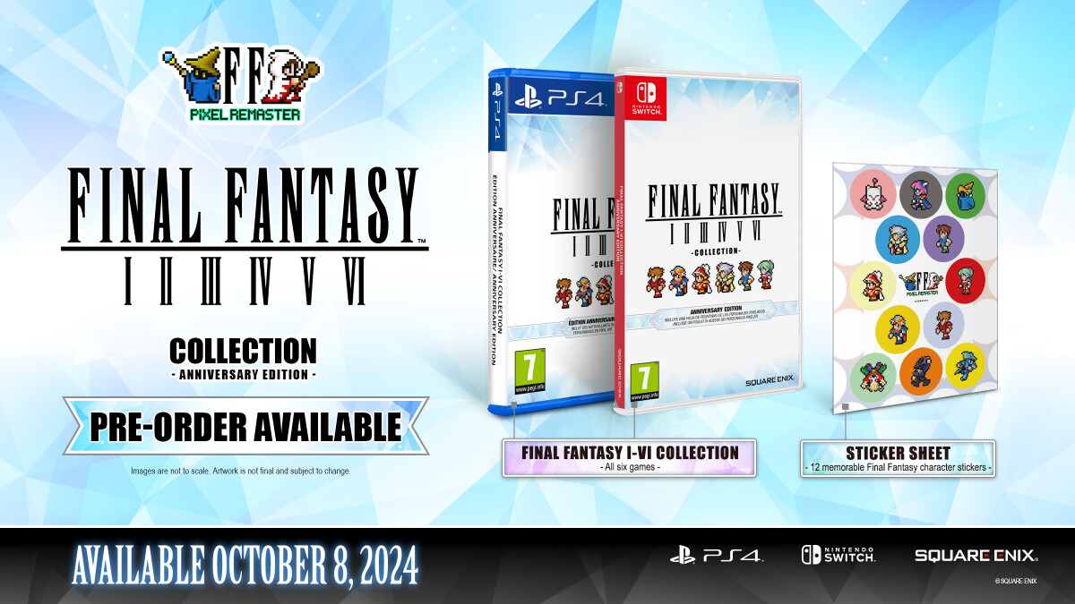 Final Fantasy I-Vi - Collection - Anniversary Edition