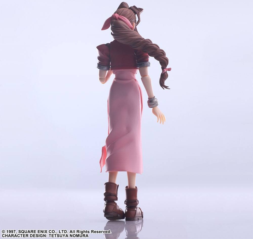Final Fantasy Vii - Aerith Gainsborough Brings Arts Action Figure