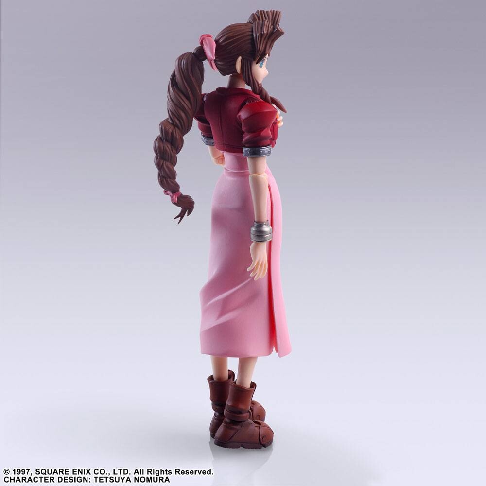 Final Fantasy Vii - Aerith Gainsborough Brings Arts Action Figure