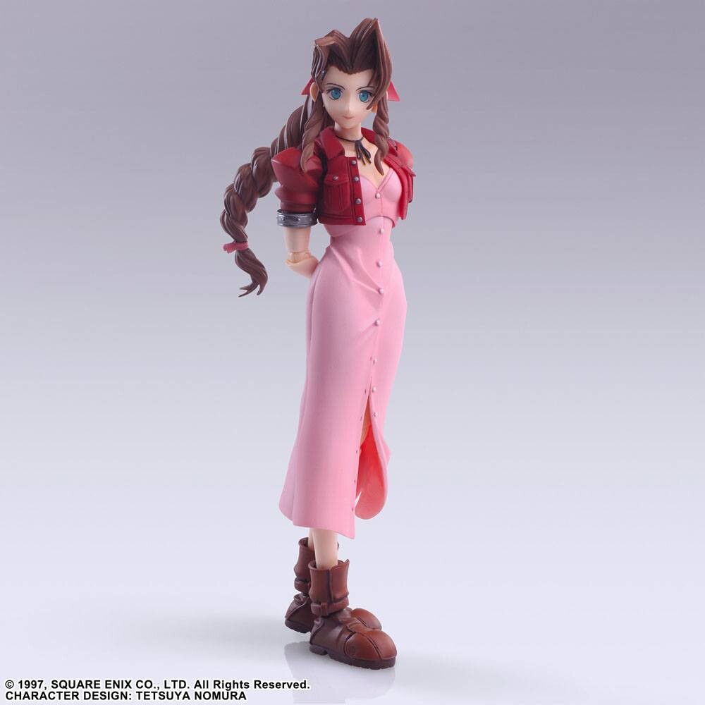 Final Fantasy Vii - Aerith Gainsborough Brings Arts Action Figure