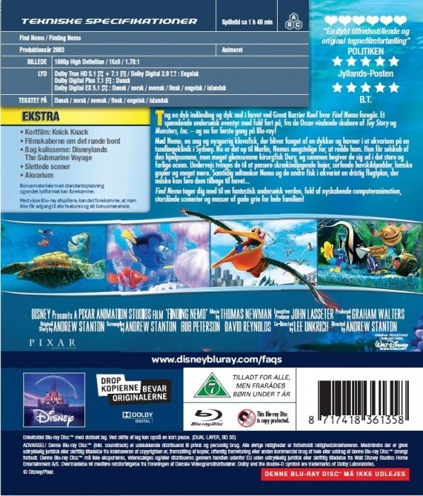 Find Nemo - Disney Pixar