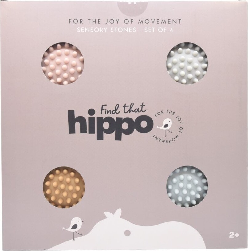 Find That Hippo - Sensory Stones Solopgang