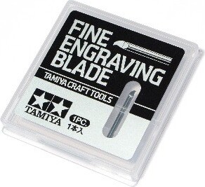 Tamiya - Fine Engraving Blade - 0 1 Mm - 74135